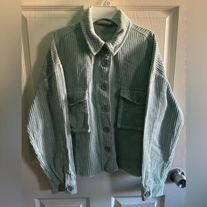 Sage Corduroy Jacket